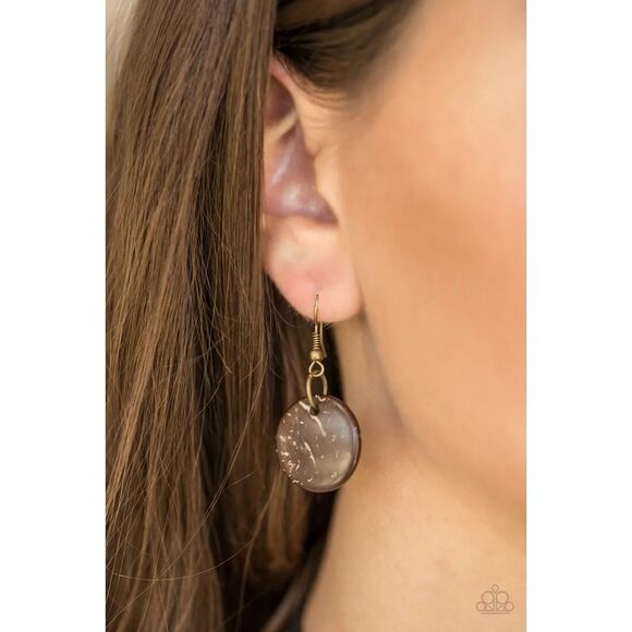 Grand Turks Getaway Brass Necklace (449) - Picture 3 of 3